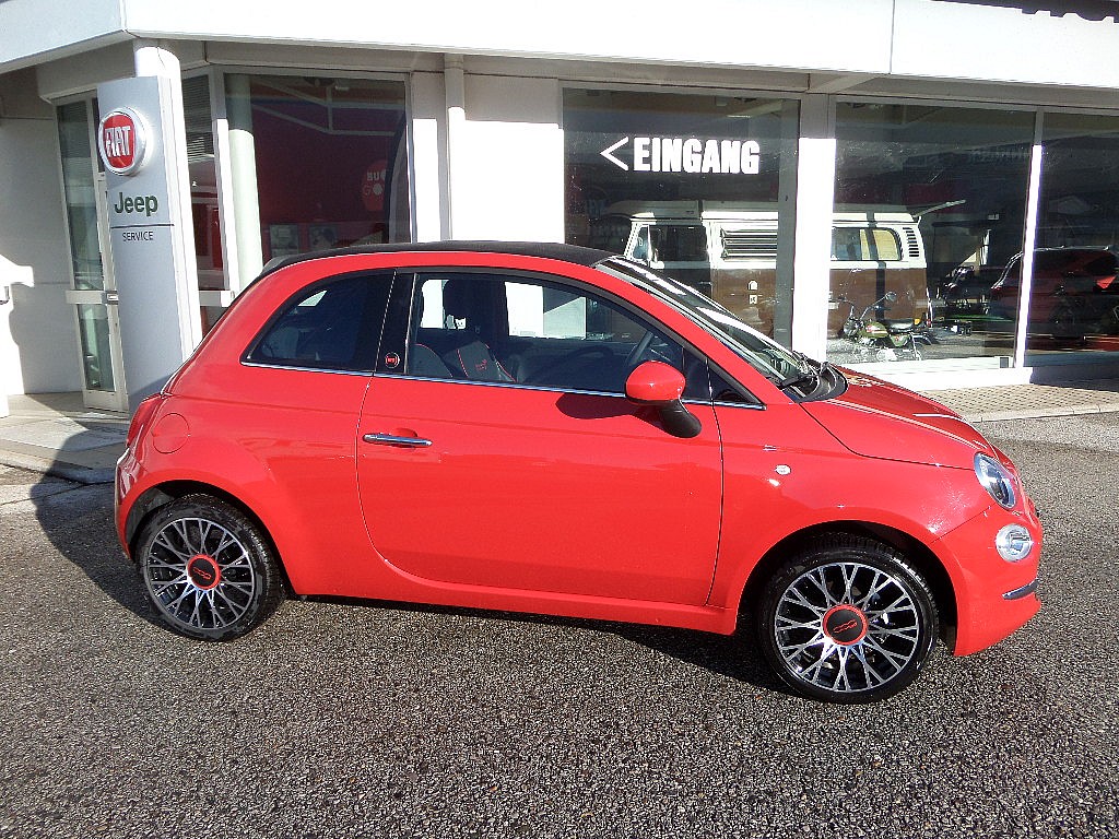 Fiat 500C FireFly Hybrid 70 (RED)